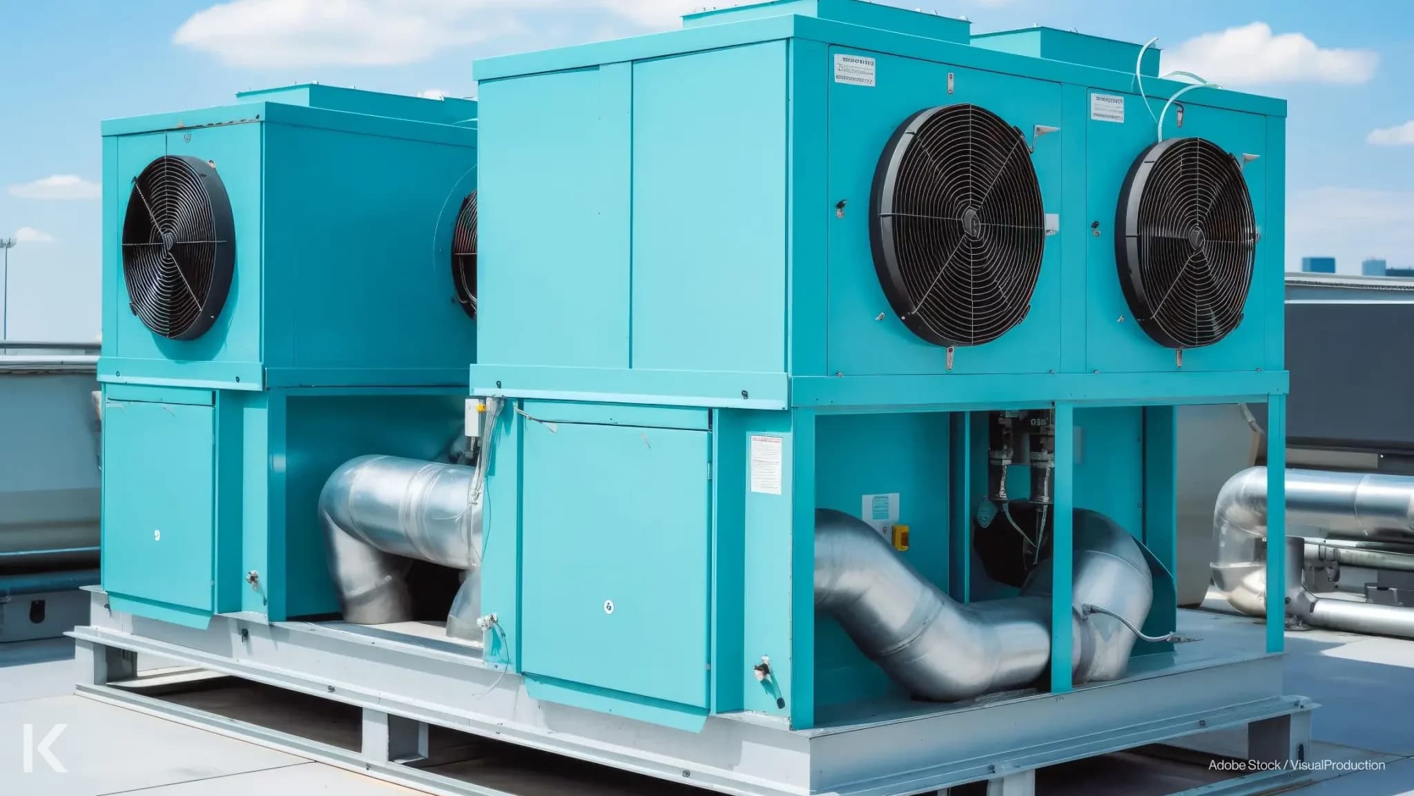 Heat recovery unit for mechanical ventilation system.