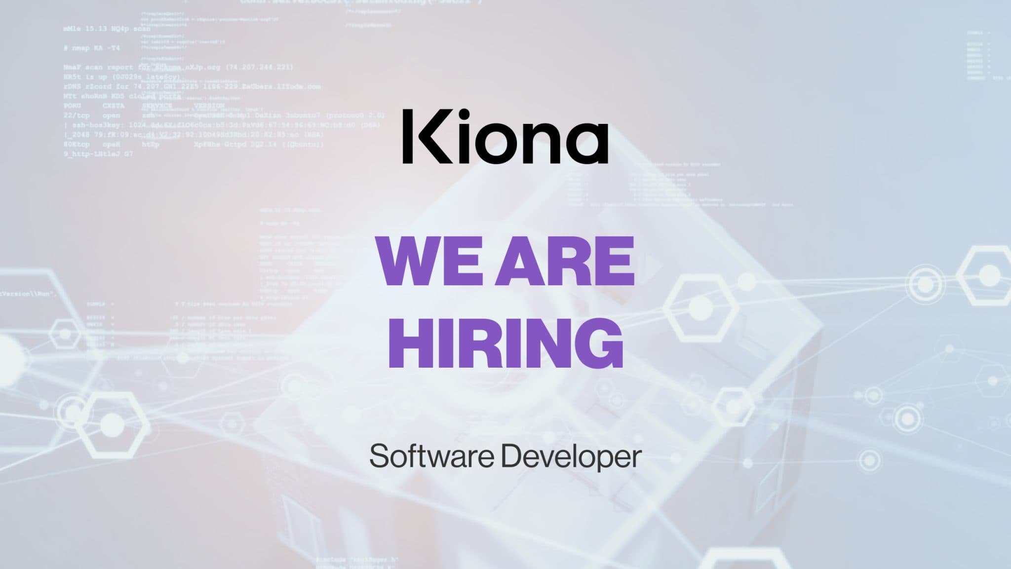 We are hiring software developer