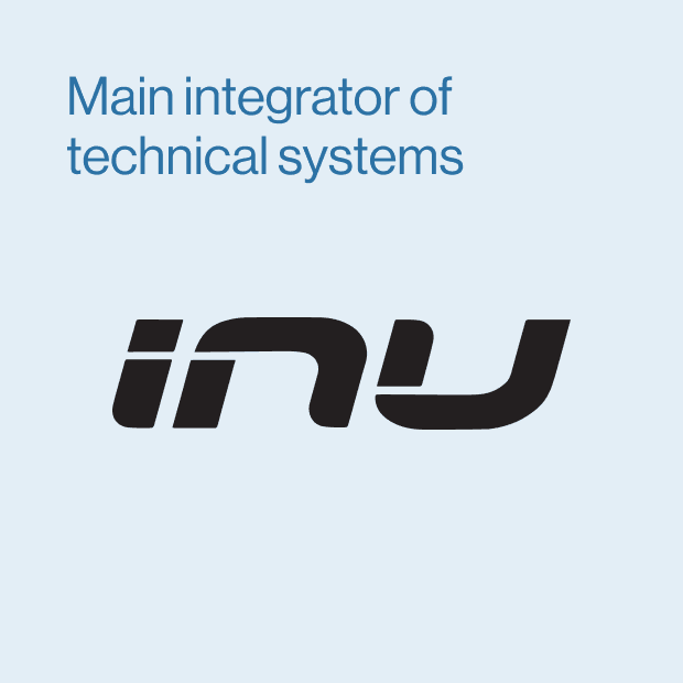 Main integrator of technical systems: INUstyr